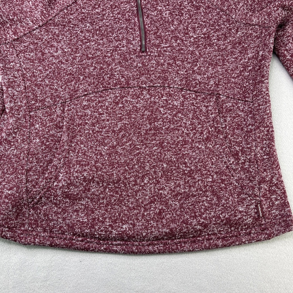 Avalanche Women's Knit 1/4 Zip Sweater Mock Neck Warm Pockets Size Large - Picture 8 of 16